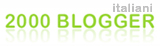 Logo 2000 Blogger Italiani