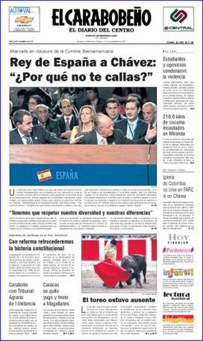 Porque no te callas? - El Carabobeño