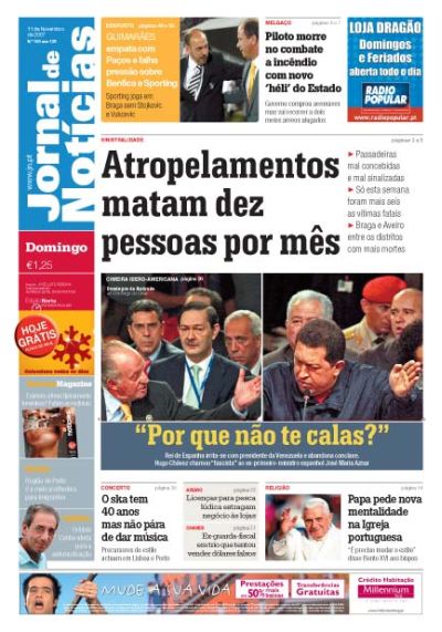 Porque no te callas? - Jornal de Noticias